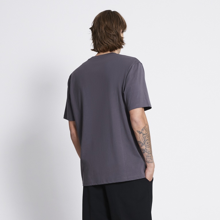Printed tee "West" Grey